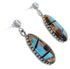 Multicolor Sterling Silver Jewelry Post Dangle Earrings RS42640